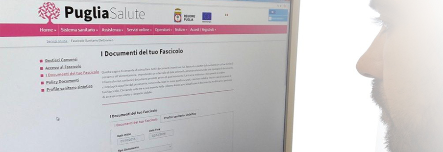 Fascicolo Sanitario, disponibili le immagini di radiodiagnostica